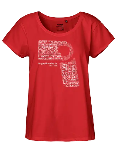 HS-Titel 51-100 - Happy Shooting - Fairtrade Girl Shirt