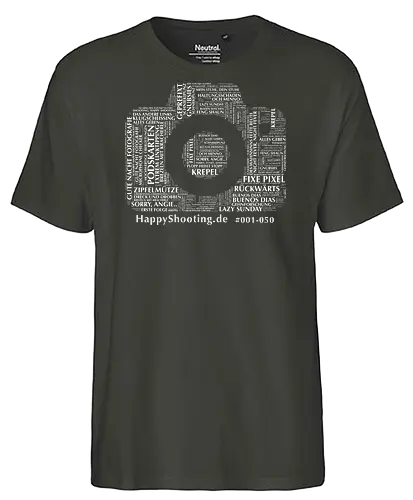 HS-Titel 1-50 - Happy Shooting - Fairtrade T-Shirt