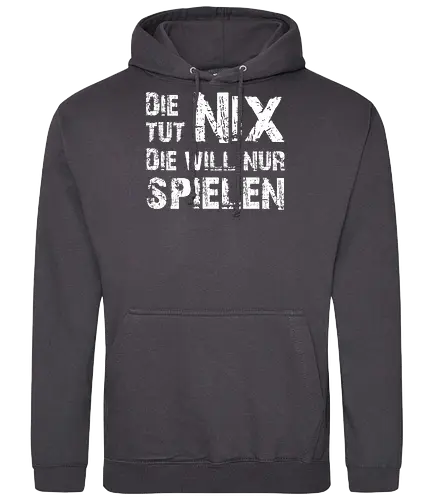 Die-Tut-Nix (White) - Happy Shooting - Standard Hoodie