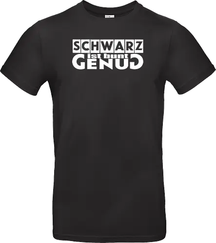 Schwarz ist bunt genug