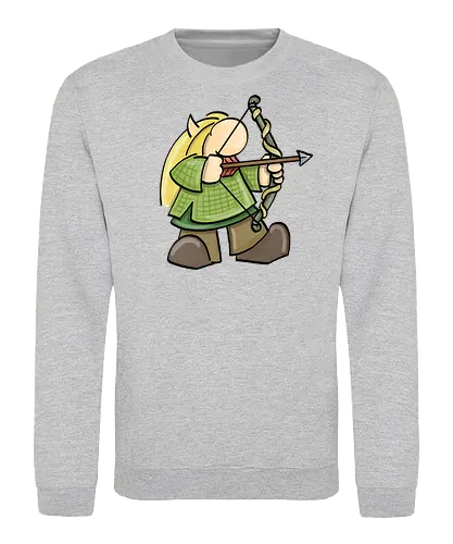 Kleine Helden - Elf - fantasy, rpg, Kleine Helden, elf, Elb, elves - Sweatshirt