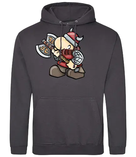 Kleine Helden - Zwerg - Kleine Helden, zwerg, rpg, pen and paper, fantasy, dwarf, Axe, axt - Standard Hoodie