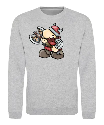 Kleine Helden - Zwerg - Kleine Helden, zwerg, rpg, pen and paper, fantasy, dwarf, Axe, axt - Sweatshirt