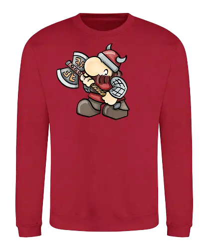 Kleine Helden - Zwerg - Kleine Helden, zwerg, rpg, pen and paper, fantasy, dwarf, Axe, axt - Sweatshirt