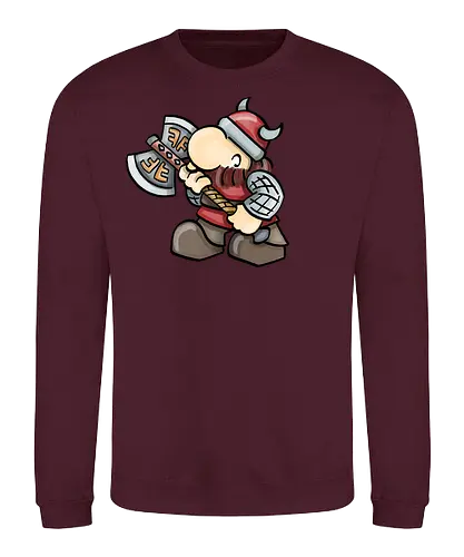 Kleine Helden - Zwerg - Kleine Helden, zwerg, rpg, pen and paper, fantasy, dwarf, Axe, axt - Sweatshirt