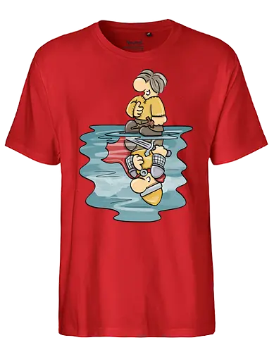 Kleiner Krieger Traum - rpg, krieger, pen and paper, pnp, warrior, Kleine Helden - Fairtrade T-Shirt