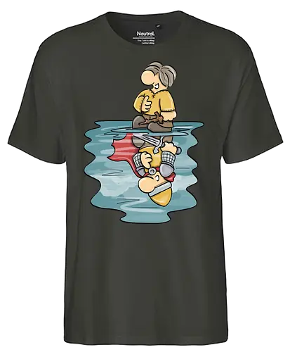 Kleiner Krieger Traum - rpg, krieger, pen and paper, pnp, warrior, Kleine Helden - Fairtrade T-Shirt