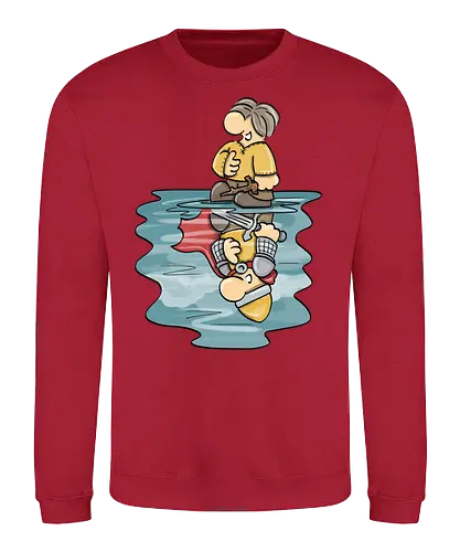 Kleiner Krieger Traum - rpg, krieger, pen and paper, pnp, warrior, Kleine Helden - Sweatshirt