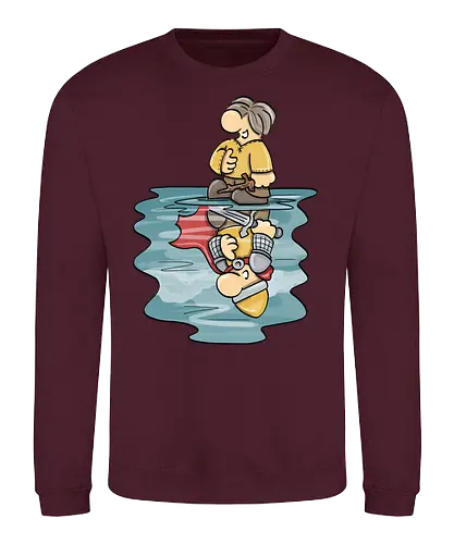 Kleiner Krieger Traum - rpg, krieger, pen and paper, pnp, warrior, Kleine Helden - Sweatshirt