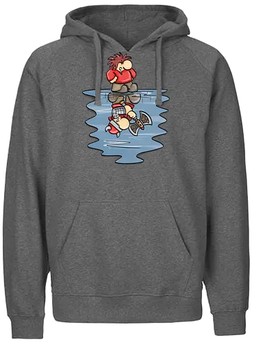 Kleiner Zwerg Traum - fantasy, rpg, pen and paper, Kleine Helden, zwerg, dwarf - Fairtrade Hoodie