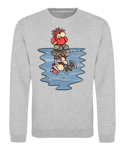 Kleiner Zwerg Traum - fantasy, rpg, pen and paper, Kleine Helden, zwerg, dwarf - Sweatshirt