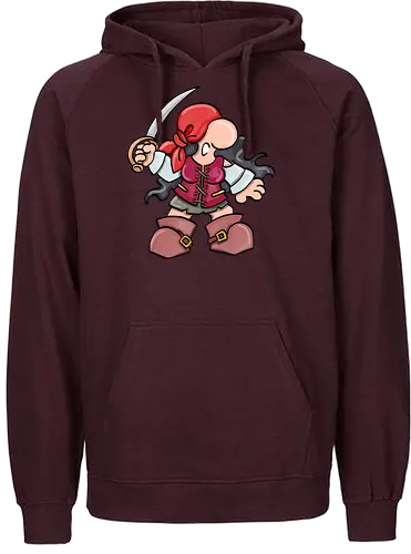 Kleine Helden - Piratin - Kleine Helden, pirat, Piratin, fantasy, rpg - Fairtrade Hoodie