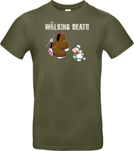 The Walking Death - Joscha Sauer, Joscha, mashup, tod, Pudel, Nichtlustig, Nicht Lustig, Walking death - Standard T-Shirt