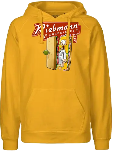 Riebmann Wandwiches - Joscha Sauer, Nichtlustig, Herr Riebmann, Sandwich, mashup, Nicht Lustig, Joscha - Fairtrade Hoodie