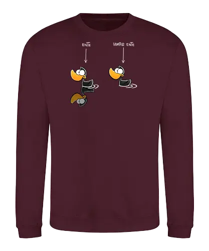 Vampir Ente - Joscha Sauer, Nichtlustig, Vampirente, ente, Nicht Lustig, Joscha - Sweatshirt