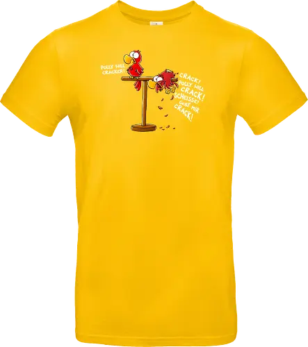 POLLY WILL SHIRT! - Joscha Sauer, Nichtlustig, Nicht Lustig, comic, Polly, Cracker, crack - Standard T-Shirt