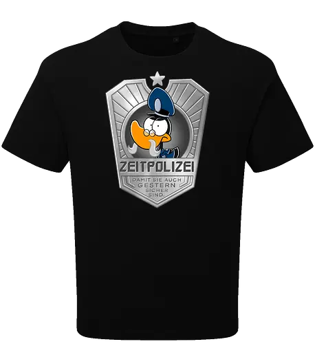 ZEITPOLIZEI - Nichtlustig, Joscha Sauer, ente - Oversize T-Shirt