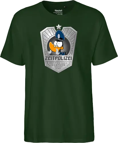 ZEITPOLIZEI - Nichtlustig, Joscha Sauer, ente - Fairtrade T-Shirt