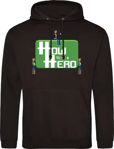 How to be a Hero - Howky trägt Logo