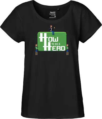 How to be a Hero - Howky trägt Logo