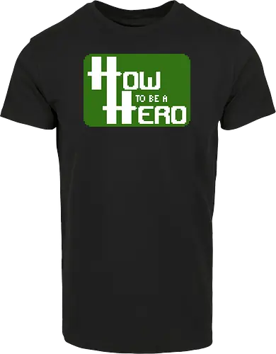 How to be a Hero - Pixellogo