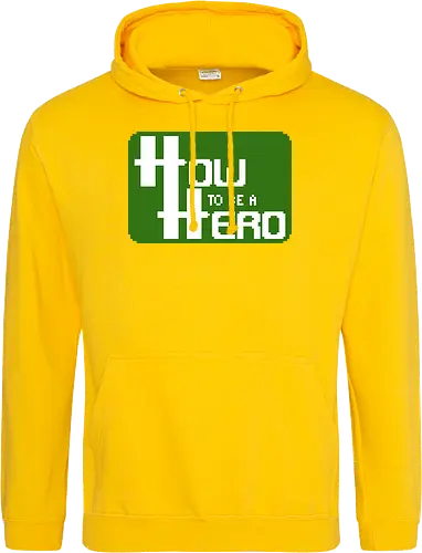 How to be a Hero - Pixellogo