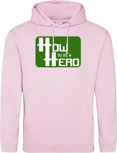 How to be a Hero - Pixellogo