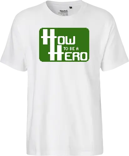 How to be a Hero - Pixellogo