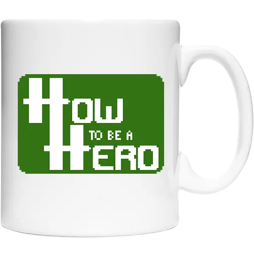 How to be a Hero - Pixellogo