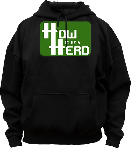 How to be a Hero - Pixellogo