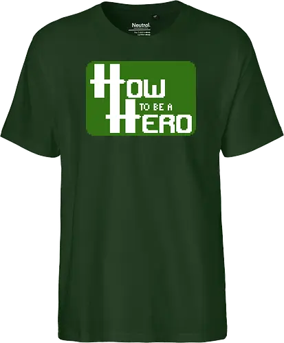 How to be a Hero - Pixellogo