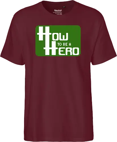 How to be a Hero - Pixellogo