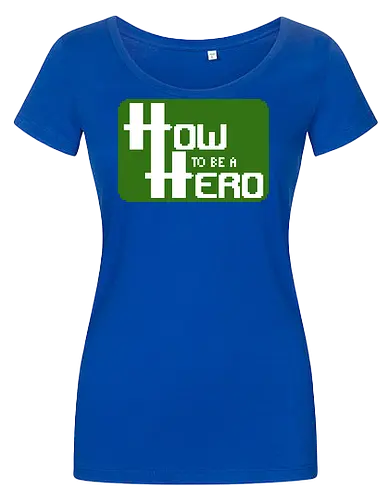 How to be a Hero - Pixellogo