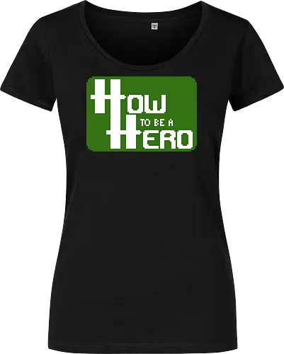 How to be a Hero - Pixellogo