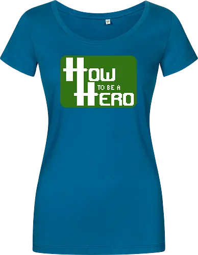 How to be a Hero - Pixellogo