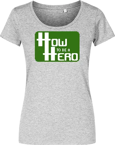 How to be a Hero - Pixellogo