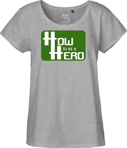 How to be a Hero - Pixellogo