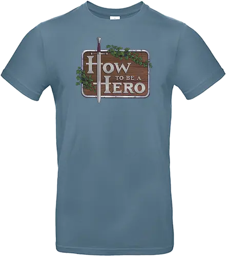 How to be a Hero - Logo Fantasy - Standard T-Shirt