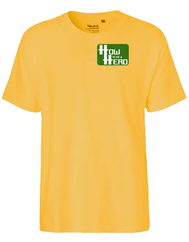How to be a Hero - Pixellogo (Pocket) - rpg, hauke gerdes, rollenspiel, pen and paper, rocketbns - Fairtrade T-Shirt