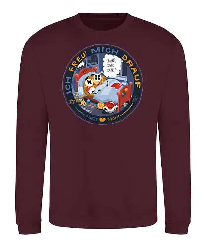 Insert Moin - Ich freu mich drauf - poComicast - Sweatshirt