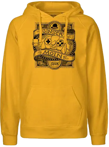 Ginsert Moin - Insert Moin, Ginsert moin, Gin, fun, poComicast - Fairtrade Hoodie