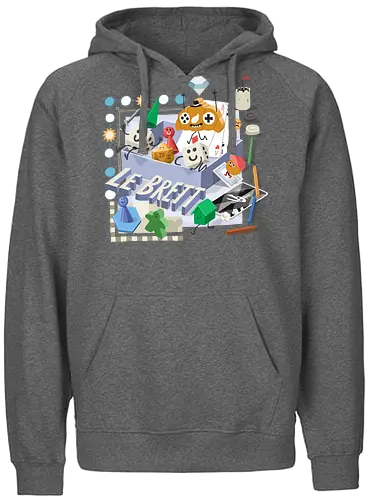 Le Brett - Insert Moin, poComicast - Fairtrade Hoodie