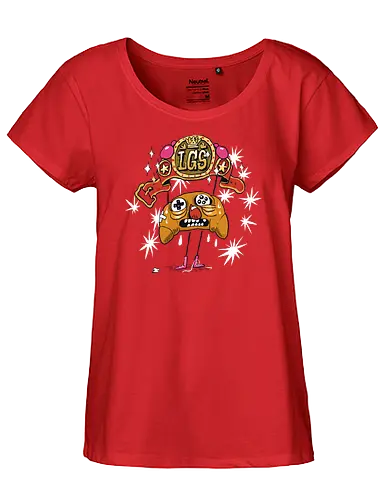 LGS Gürtelträger - Insert Moin, poComicast - Fairtrade Girl Shirt