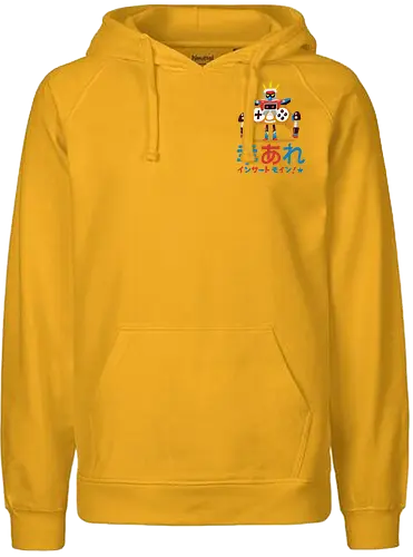 Pocket Tinbot - Insert Moin, gaming, poComicast - Fairtrade Hoodie
