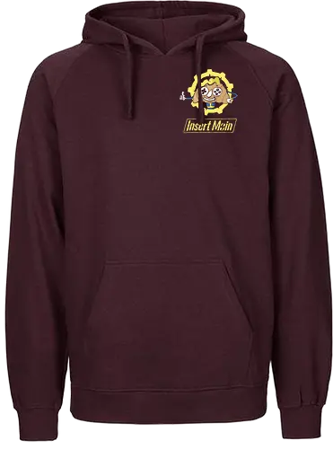 CroissantBoy Pocket dark - Fairtrade Hoodie