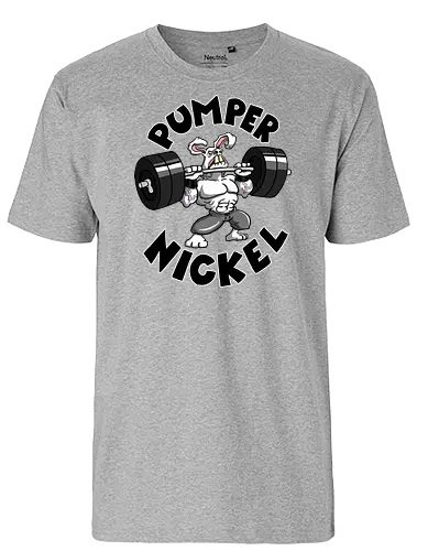 Pumpernickel - pumpen, bodybuilding, bodybuilder, geschenk, geschenkidee, fitConsoles, fitConsolesstudio - Fairtrade T-Shirt