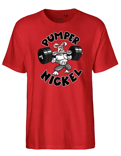 Pumpernickel - pumpen, bodybuilding, bodybuilder, geschenk, geschenkidee, fitConsoles, fitConsolesstudio - Fairtrade T-Shirt