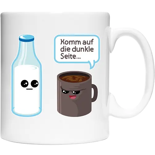 Komm auf die dunkle Seite - kaffee, koffein