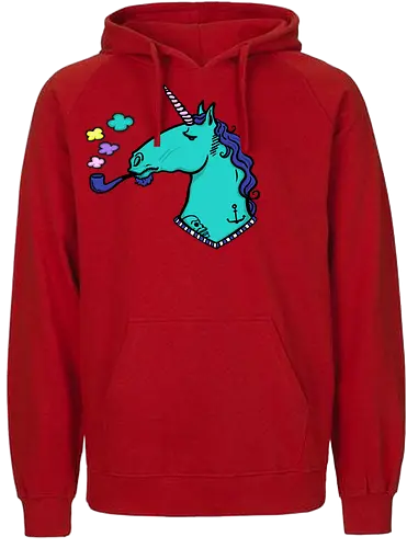Hipster Einhorn - einhorn, unicorn, hipster - Fairtrade Hoodie