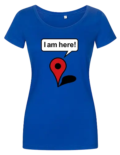 I am here - Damen T-Shirt
